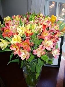 gorgeous flowers from Jes
